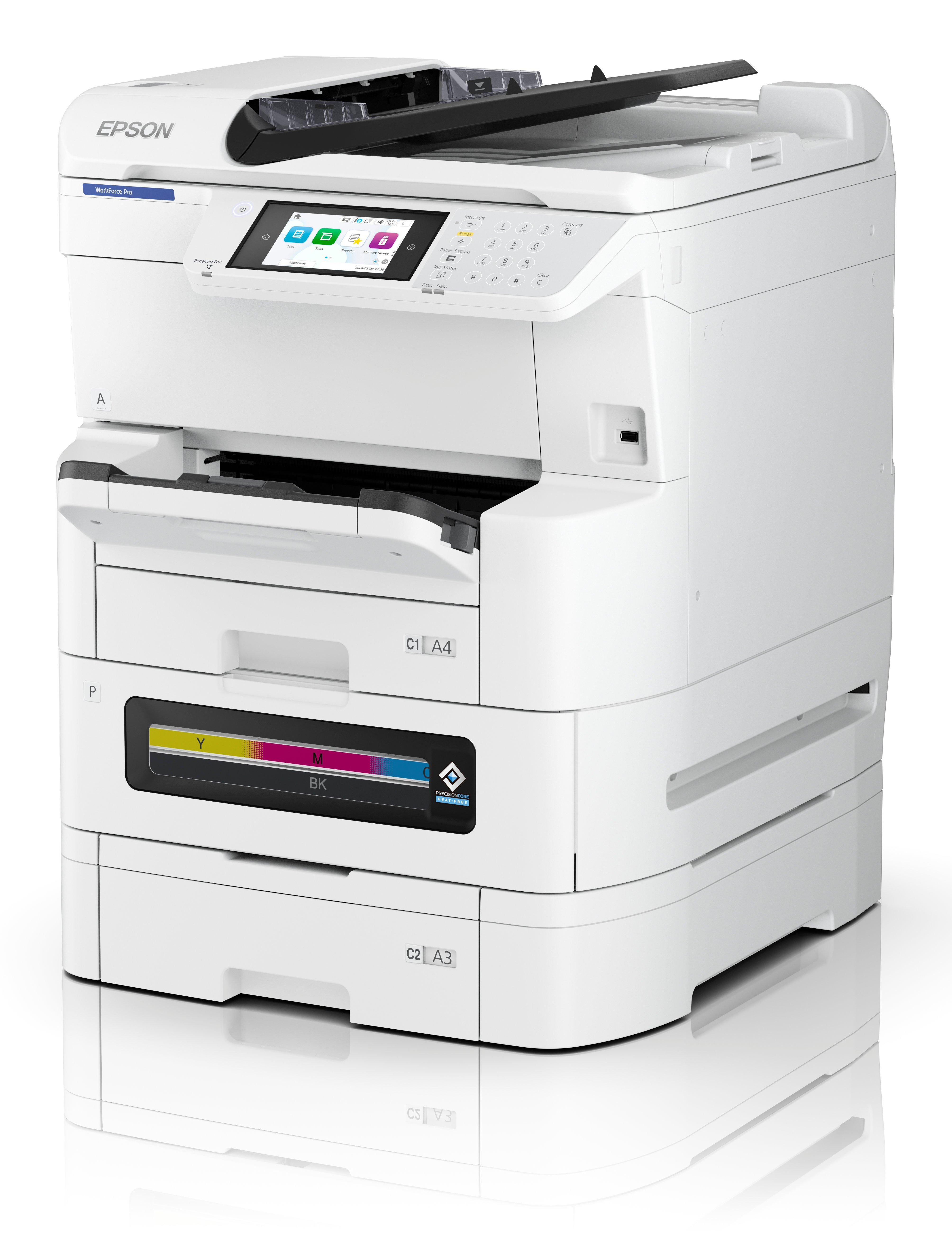 Epson WorkForce Pro EM-C8100RDWF - Multifunktionsdrucker - Farbe - Tintenstrahl - A3 (Medien)
