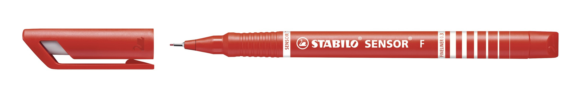 STABILO SENSOR - Fineliner - Rot - 0.3 mm - fein