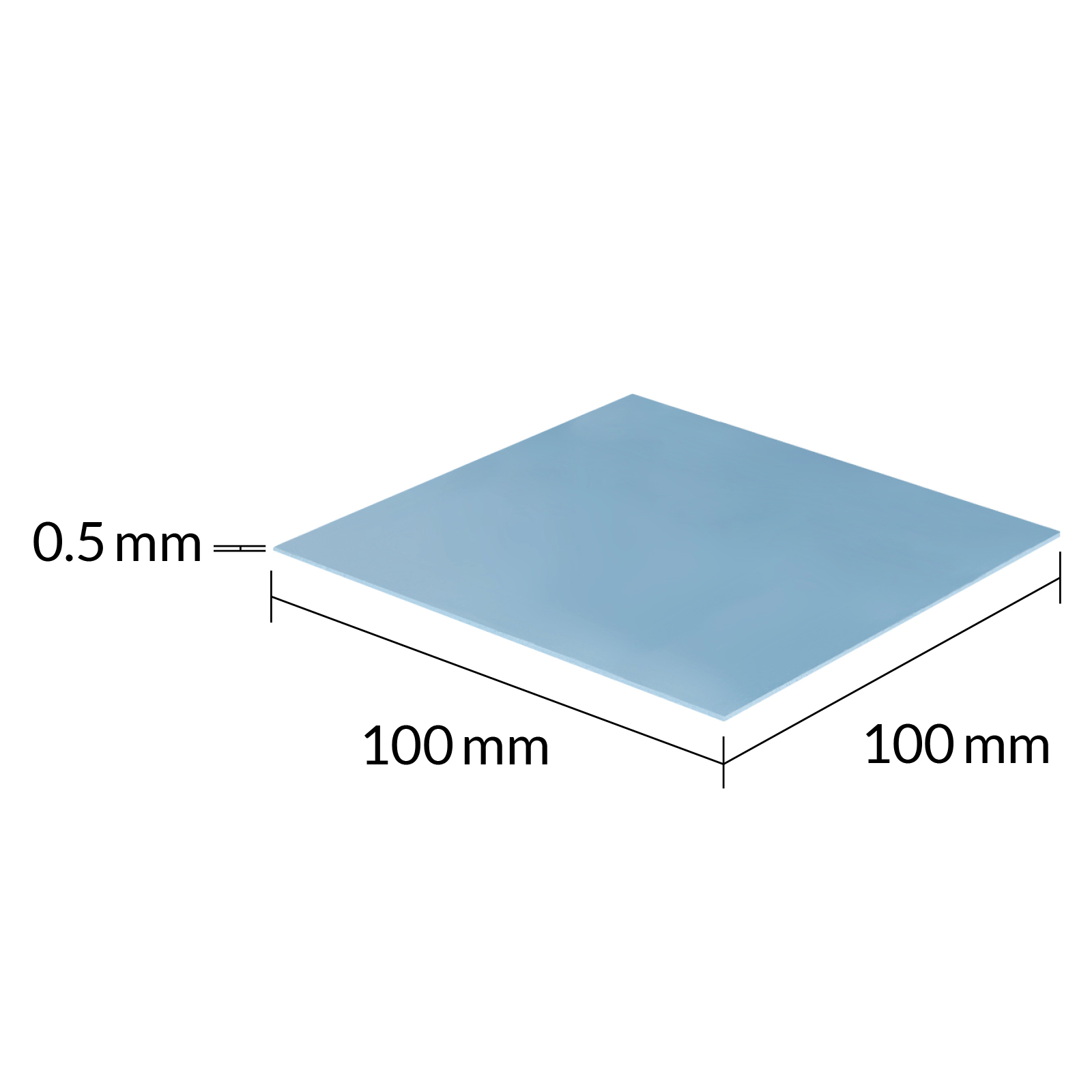 Arctic TP-3 - Thermo-Pad - Blau