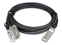 Planet 40G QSFP+ to 4 10G SFP+ 5M Direct Attached Copper Cable - Kabel - 5 m