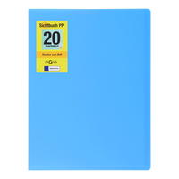 Pagna School Sichtbuch DIN A4 20 Hllen hellblau
