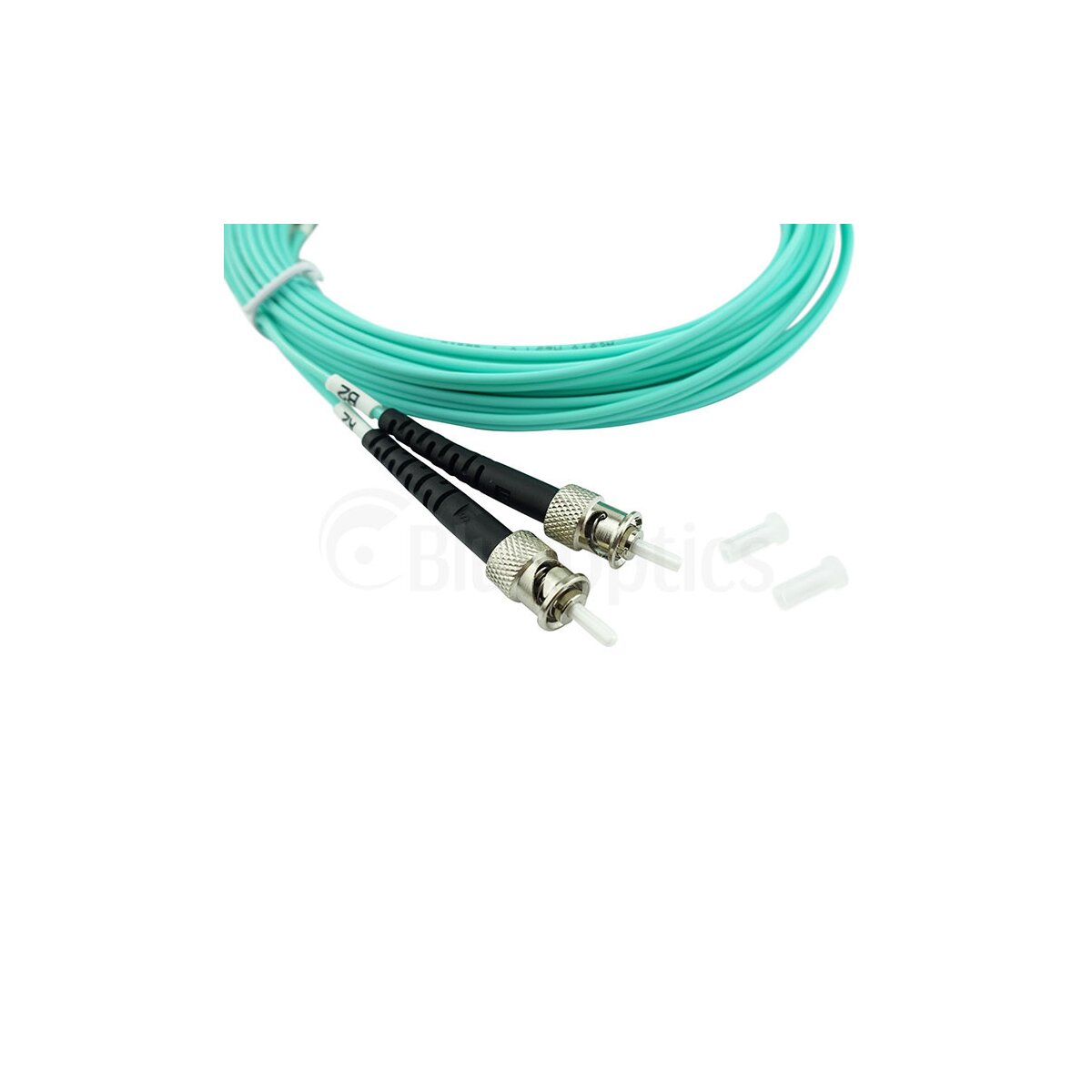 BlueOptics SFP3333EU50MK cable de fibra optica 50 m ST OM3 Color aguamarina, Turquesa