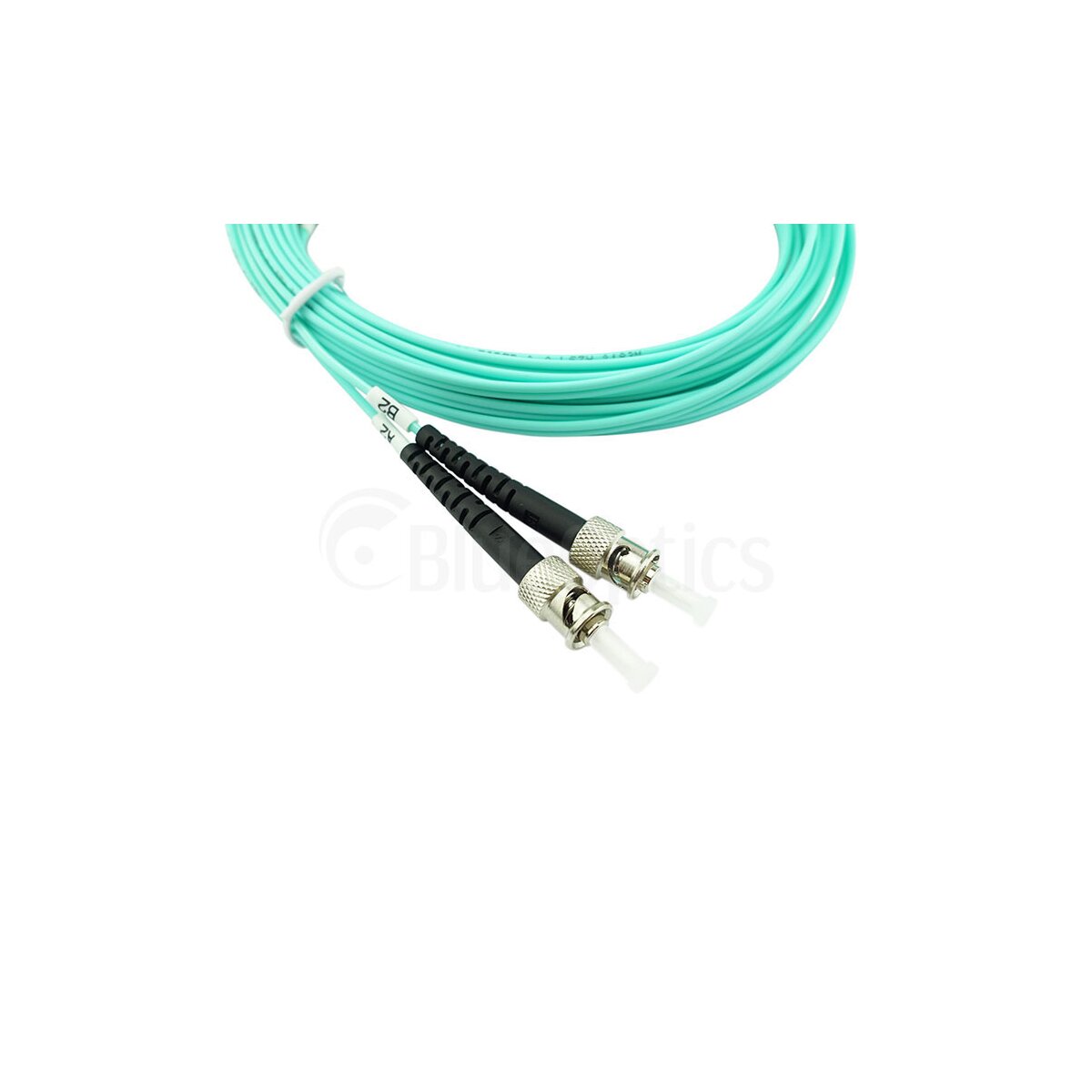 BlueOptics SFP3333EU50MK cable de fibra optica 50 m ST OM3 Color aguamarina, Turquesa