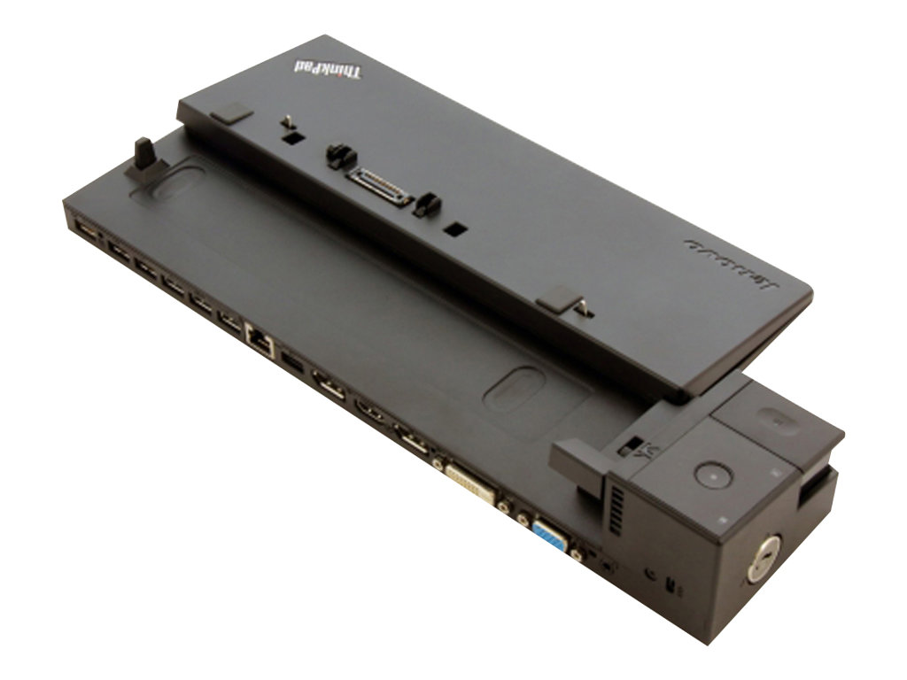Lenovo ThinkPad Ultra Dock - Port Replicator - VGA, DVI, HDMI, 2 x DP - 90 Watt - Grobritannien und Nordirland - fr ThinkPad A475; L540; L560; P50s; T540 (2 cores)