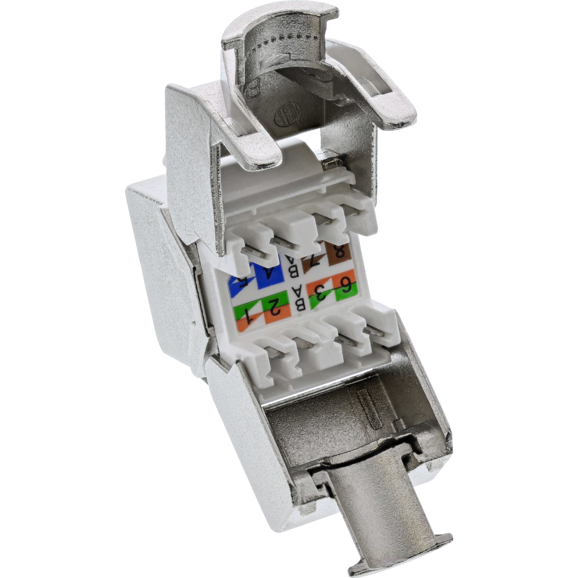 InLine RJ45 Keystone Jack Snap-In module Cat.8.1