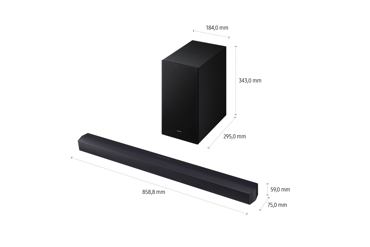 Samsung HW-B460GF Noir 2.1 canaux