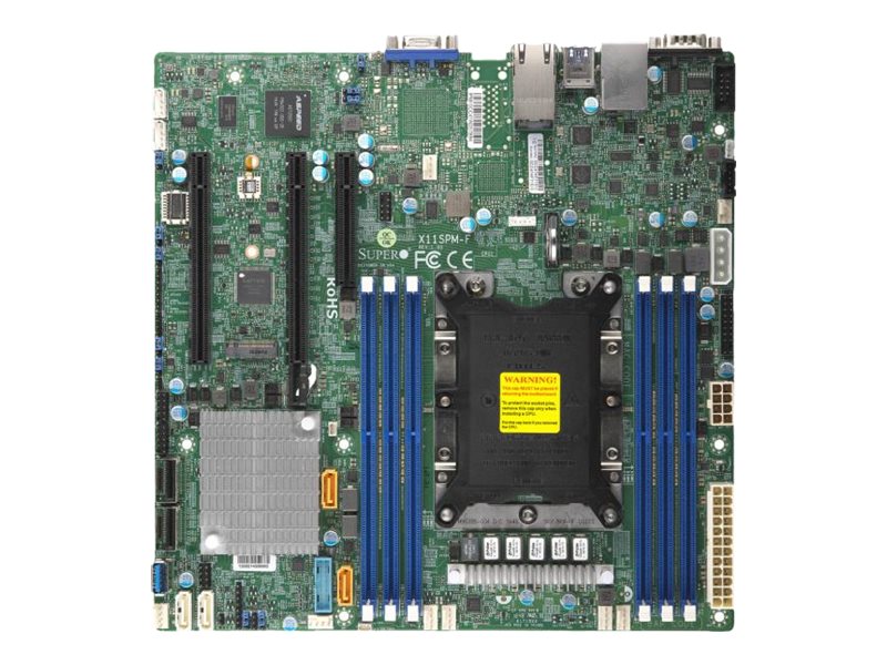 Supermicro X11SPM-F Intel C621 LGA 3647 (Socket P) micro ATX