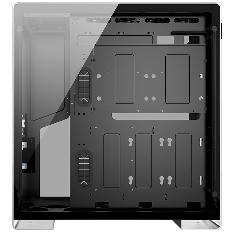Jonsbo U5 SILVER | Jonsbo U5 - PC - Silber - ATX - ITX - micro ATX ...