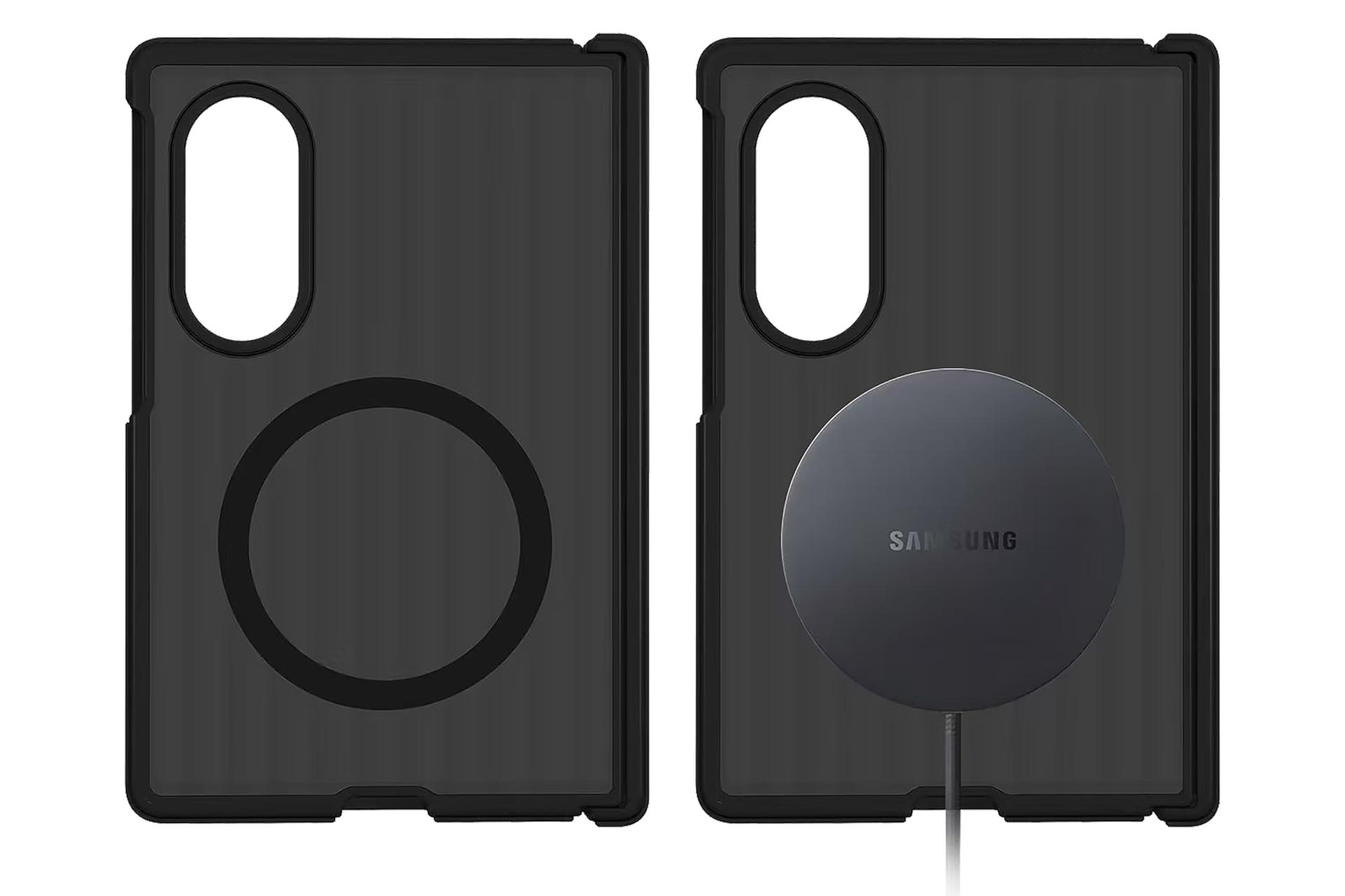 Samsung GP-FPF971BSBBW custodia per cellulare 19,3 cm (7.6) Cover Nero