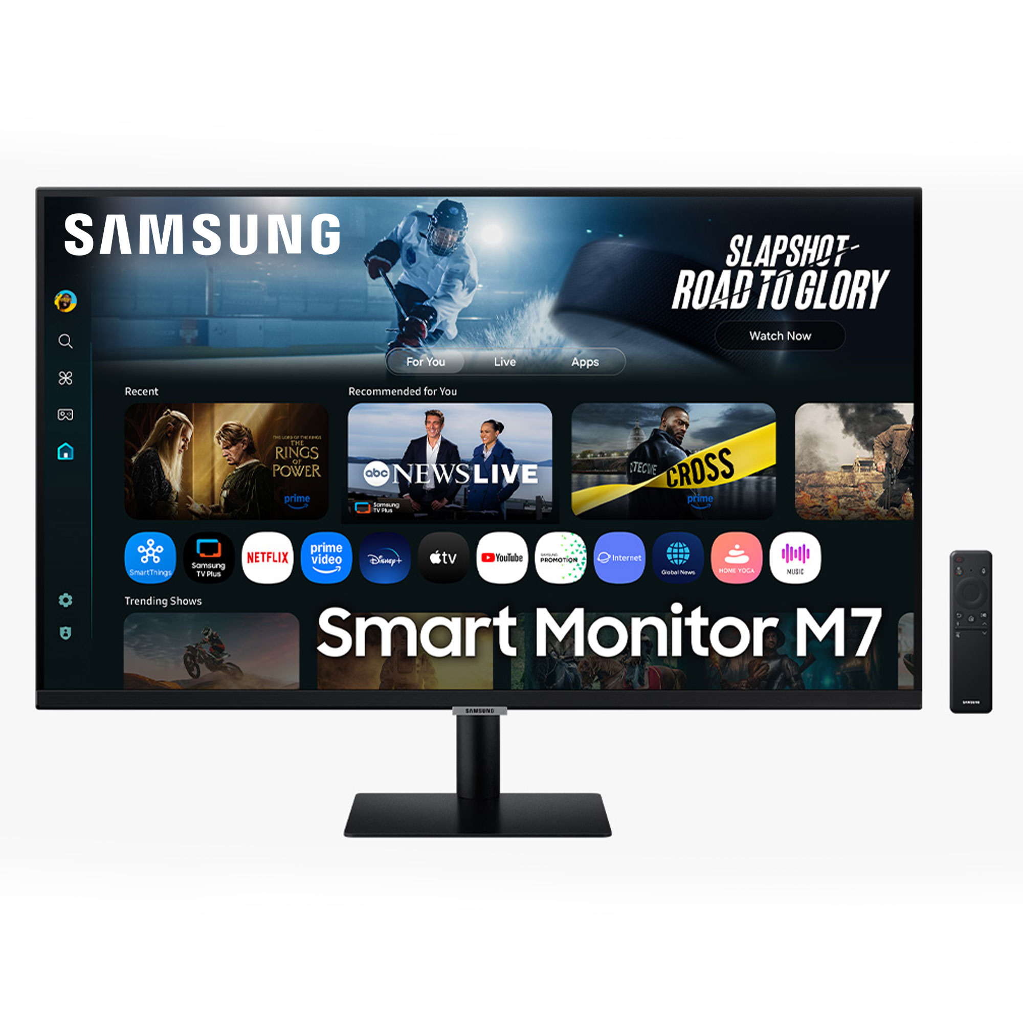 Samsung M7 M70F pantalla para PC 81,3 cm (32) 3840 x 2160 Pixeles 4K Ultra HD LCD Negro