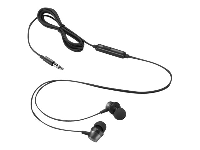 Lenovo 4XD1J77352 auricular y casco Auriculares Almbrico Dentro de odo Oficina/Centro de llamadas Negro