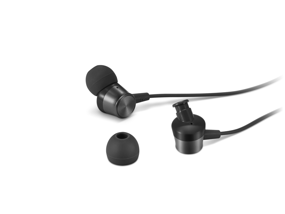 Lenovo 4XD1J77352 auricular y casco Auriculares Almbrico Dentro de odo Oficina/Centro de llamadas Negro