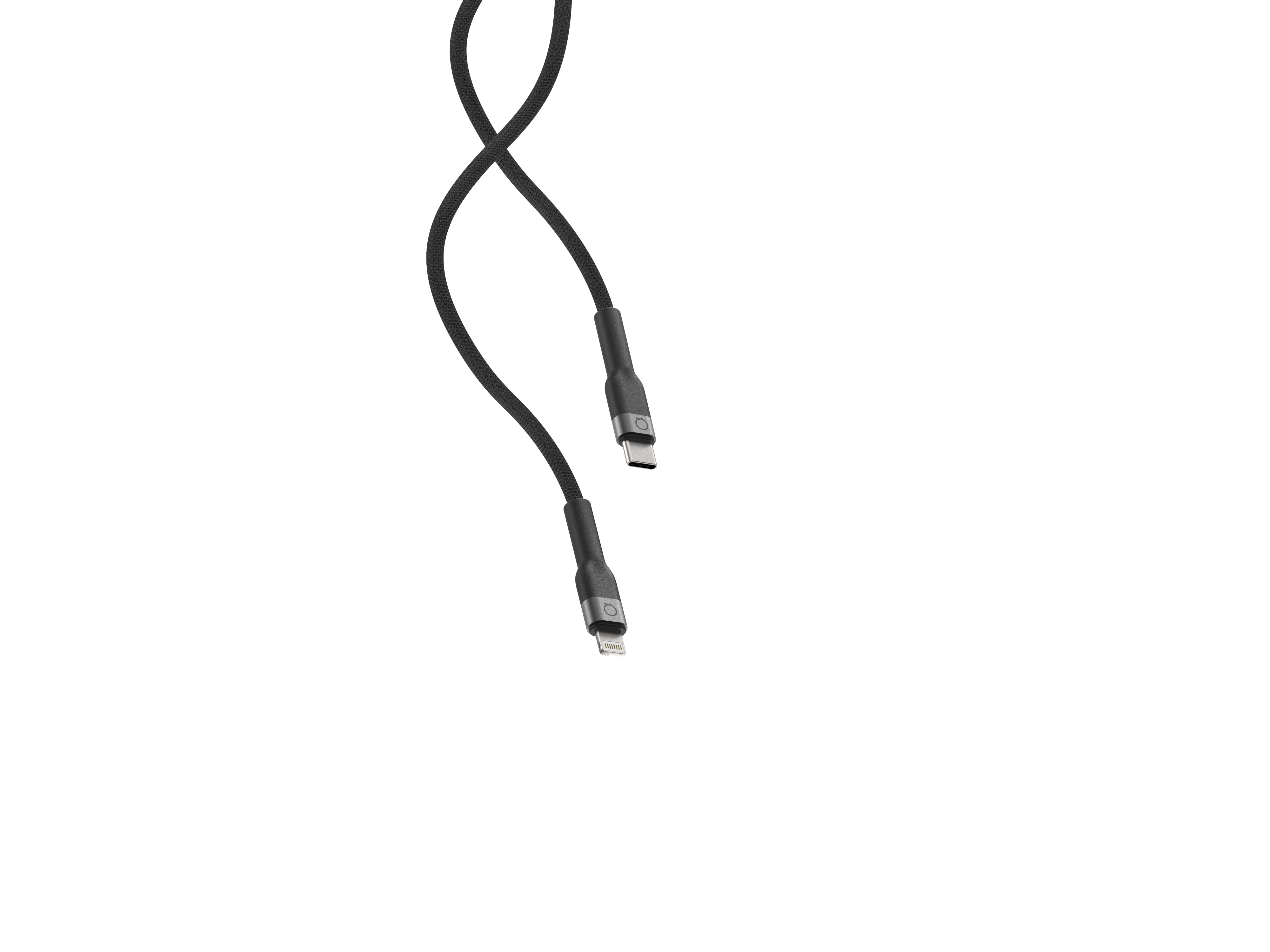 LINQ byELEMENTS LQ48031 cble de tlphone portable Noir 2 m USB C Lightning