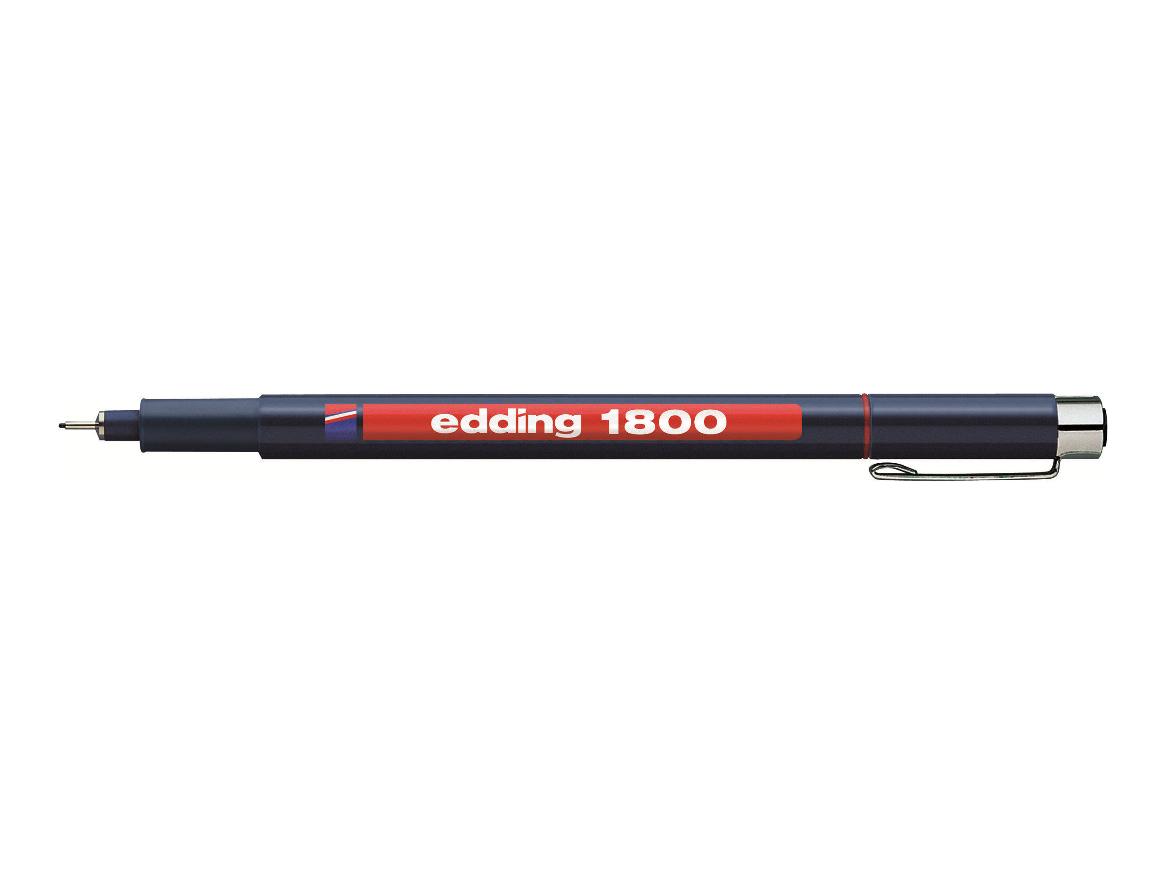 EDDING 1800 - Fineliner - Rot - Pigmenttinte