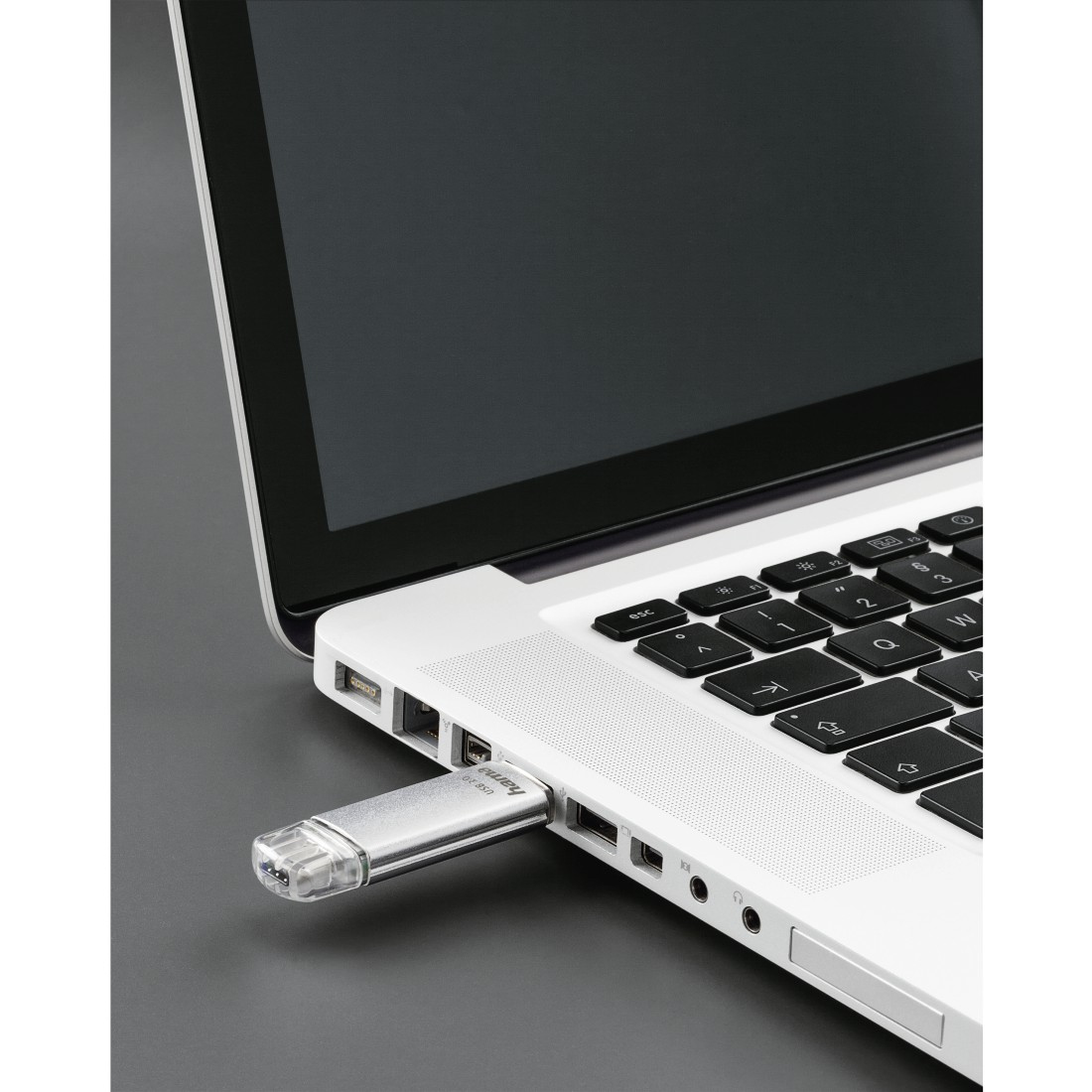Hama C-Laeta unit� flash USB 256 GB USB Type-A / USB Type-C 3.2 Gen 1 (3.1 Gen 1) Argento