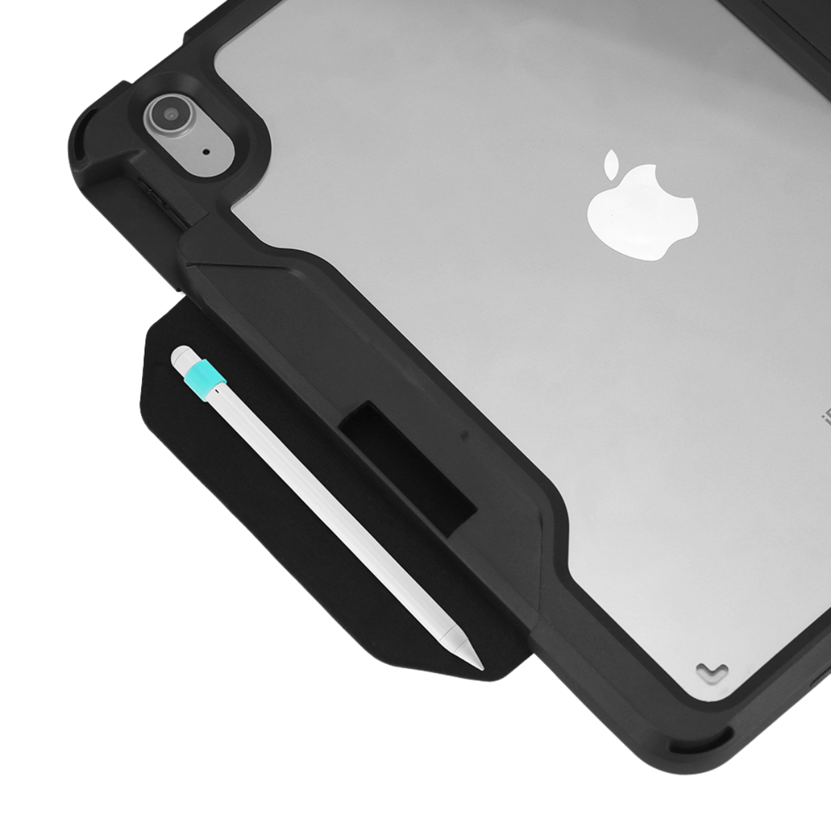 DEQSTER Rugged MAX Case 10.9 - fr iPad 10te Gen. - Schutzhlle - starker Schutz - Robust - transparente Rckseite