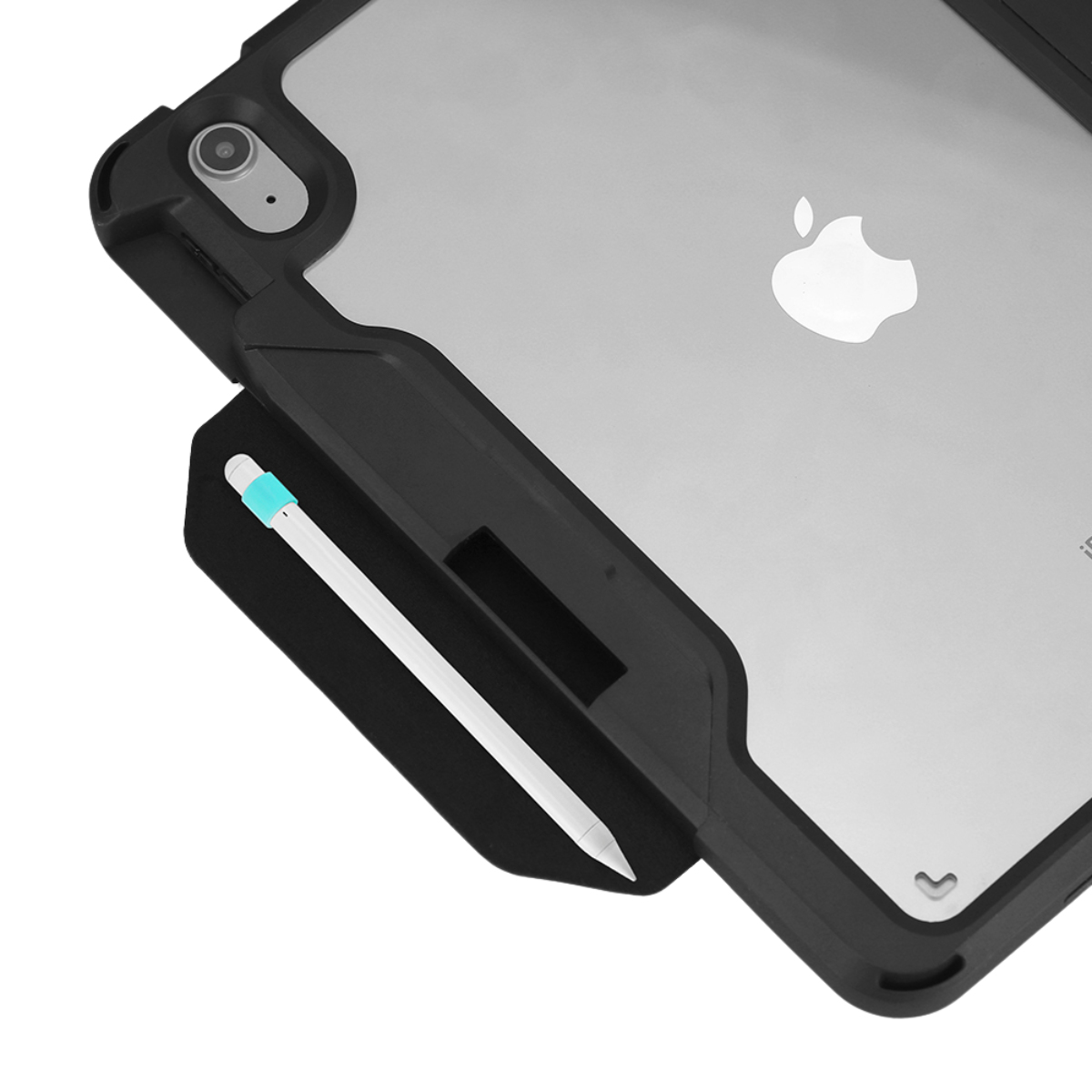 DEQSTER Rugged MAX Case 10.9 - fr iPad 10te Gen. - Schutzhlle - starker Schutz - Robust - transparente Rckseite