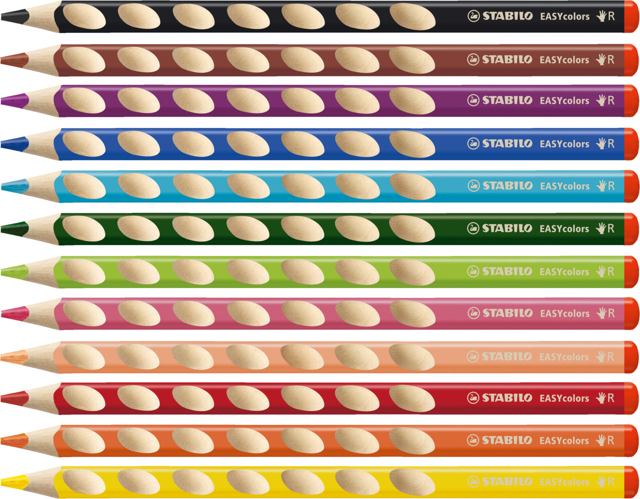 STABILO EASYcolors Multicolore 12 pi�ce(s)