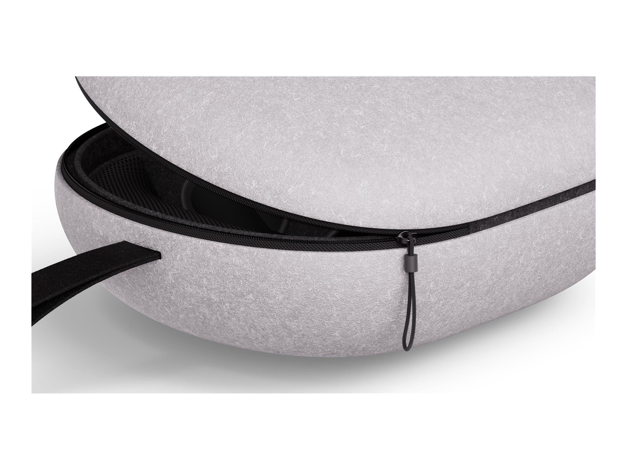 META Compact - Hartschalentasche f�r Virtual Reality Headset - recyceltes Filz, Thermoplastisches Polyurethan (TPU)