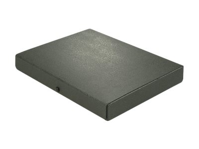 ELBA Dokumentenmappe DIN A4 fllhoehe 40 mm schwarz mit Druckknopf-Verschlu 31414 - A4 - 380 Blatt