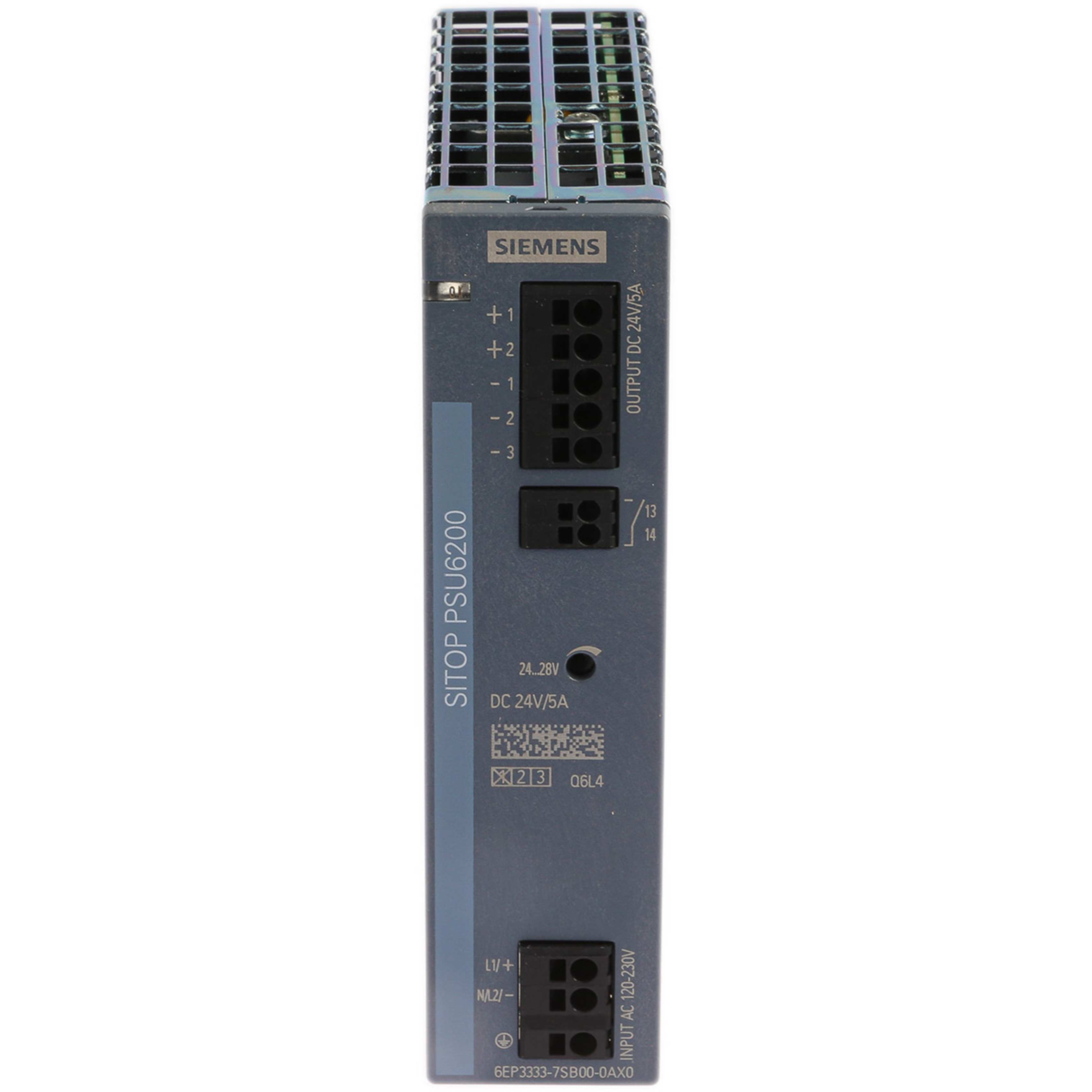 Siemens SITOP PSU6200 Switched Mode DIN Rail Power Supply, 120 - 230 V ac / 120 - 240V dc ac, dc Input,
