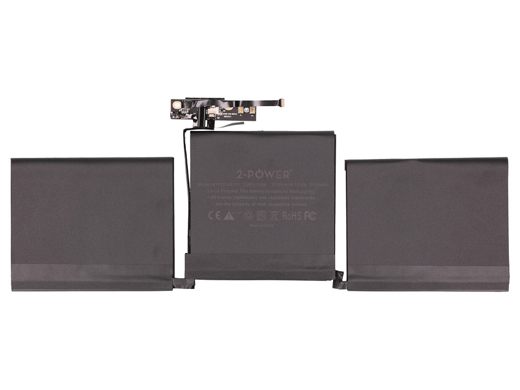 2-power CBP3748A - MacBook Pro 13 A1708 (2016,2017) - A2159 2019 - A2338 2016