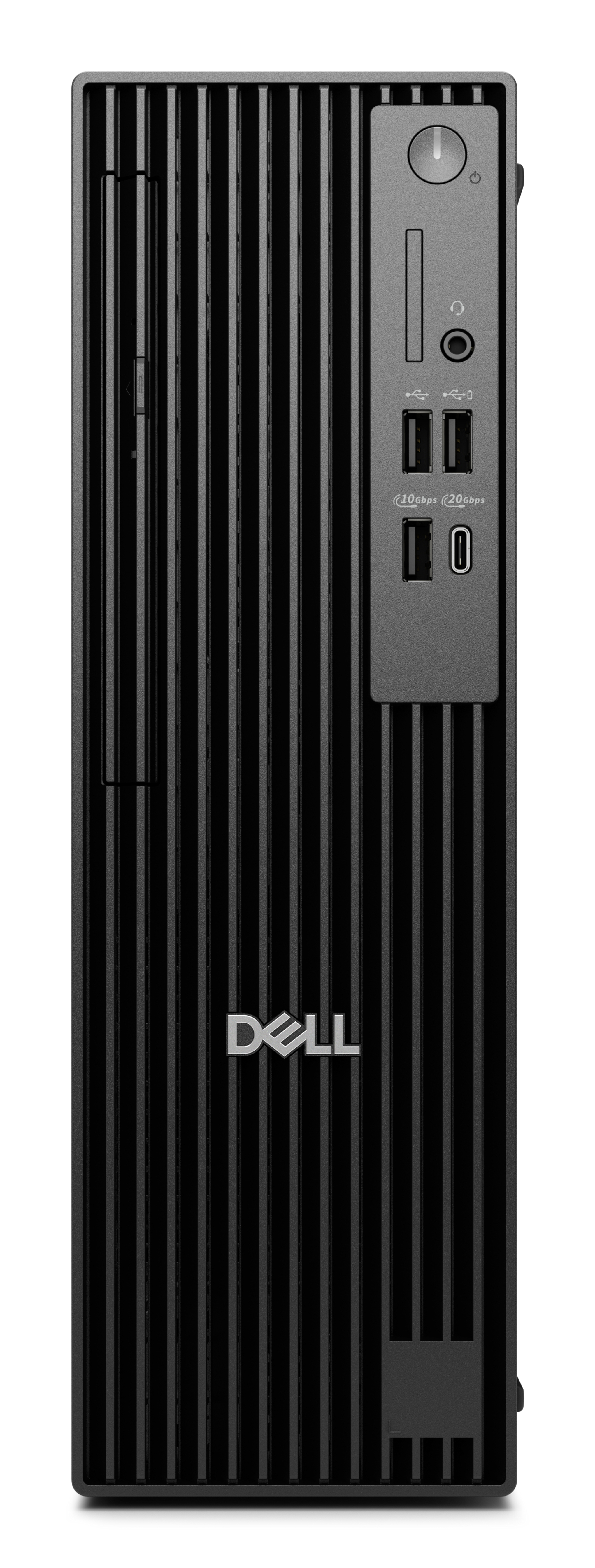 Dell Pro Slim Plus QBS1250 - Schlanker Desktop - Core Ultra 7 265 / 2.4 GHz - RAM 32 GB - SSD 512 GB - NVMe, TLC - Intel Graphics - 1GbE, Bluetooth, Wi-Fi 6E - WLAN: Bluetooth, 802.11a/b/g/n/ac/ax (Wi-Fi 6E)