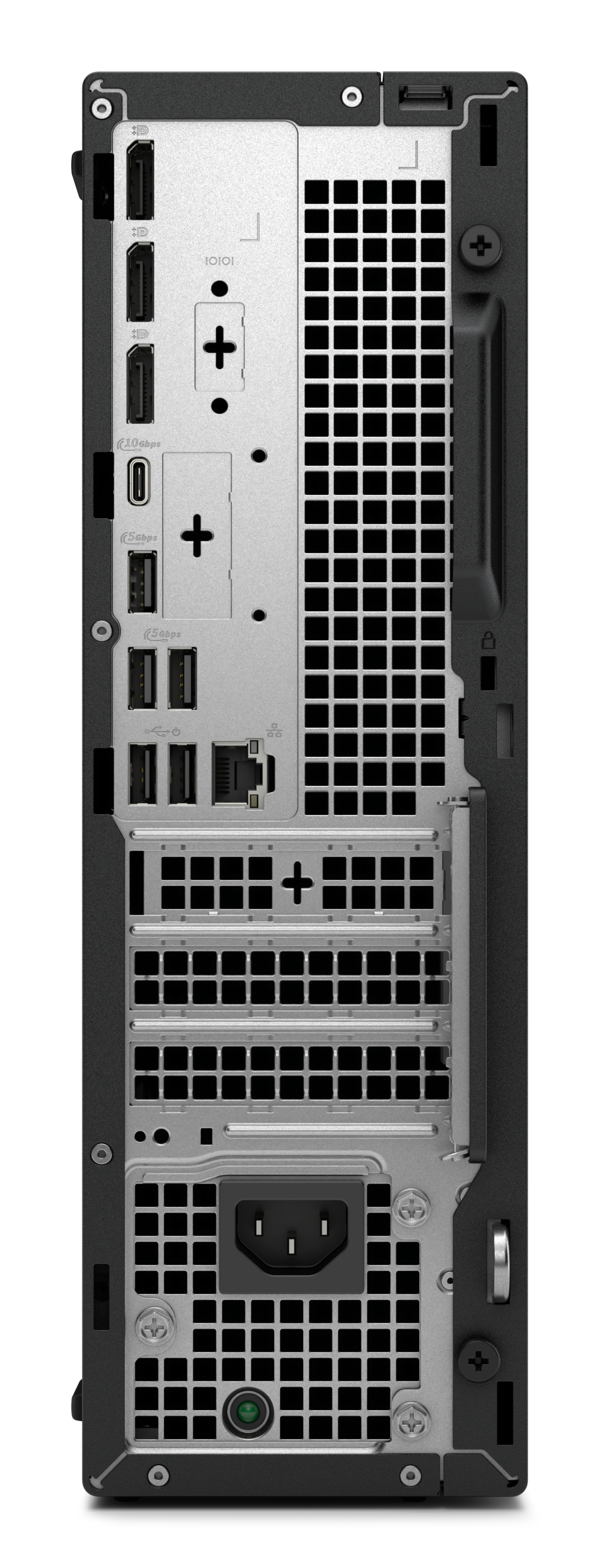 Dell Pro Slim Plus QBS1250 - Schlanker Desktop - Core Ultra 7 265 / 2.4 GHz - RAM 32 GB - SSD 512 GB - NVMe, TLC - Intel Graphics - 1GbE, Bluetooth, Wi-Fi 6E - WLAN: Bluetooth, 802.11a/b/g/n/ac/ax (Wi-Fi 6E)