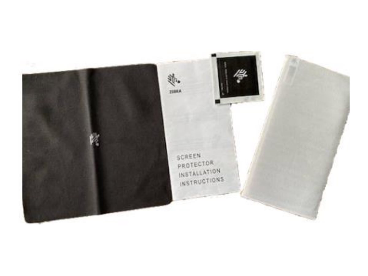 Zebra Bildschirmschutz fr mobiler Computer - Glas (Packung mit 10)