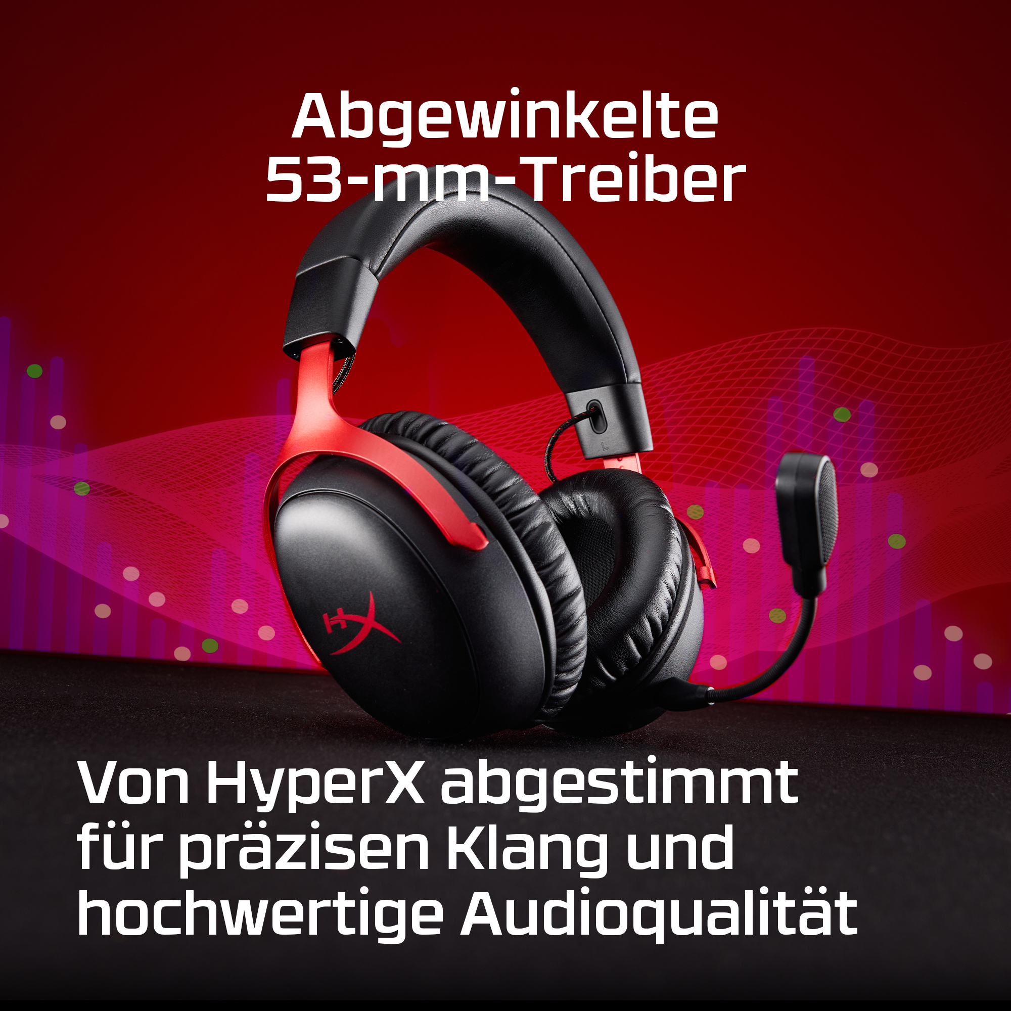 HyperX Headset Cloud III S Schwarz - Headset - 20 KHz