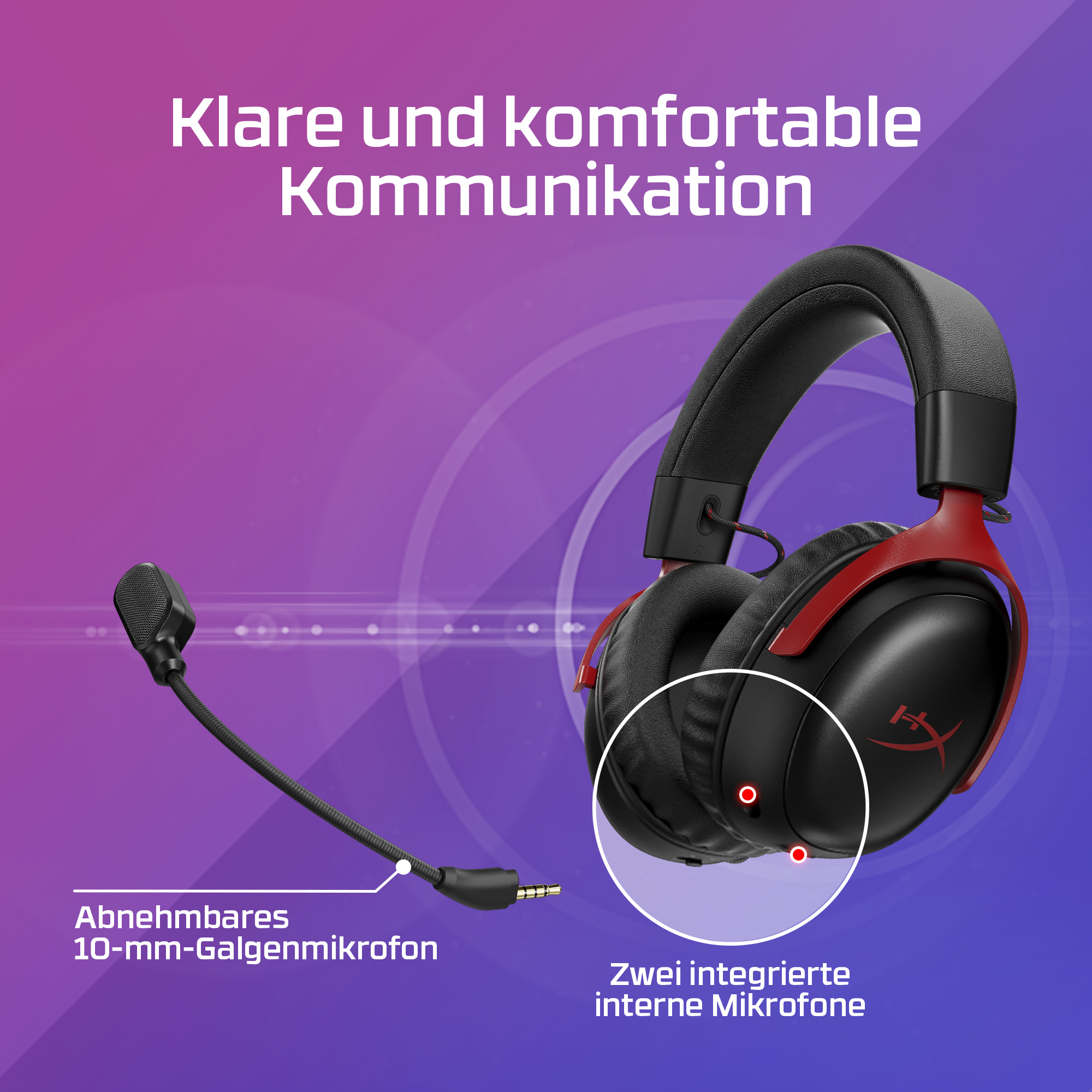HyperX Headset Cloud III S Schwarz - Headset - 20 KHz
