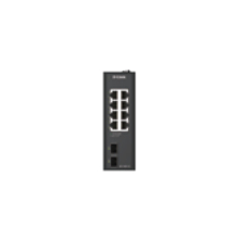 D-Link DIS 100G-10 - Switch - unmanaged - 8 x