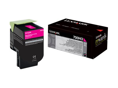 Lexmark 70C0H30 Cartouche de toner 1 pi�ce(s) Original Magenta