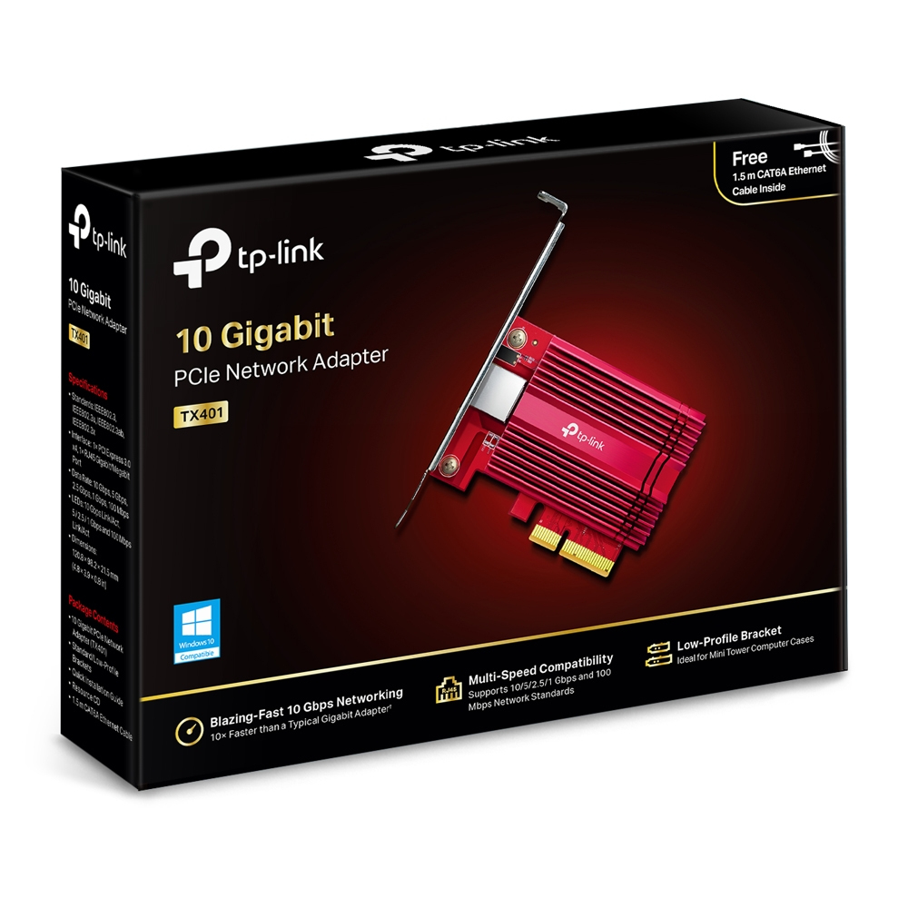 TP-Link TX401 carte rseau Interne Ethernet 10000 Mbit/s