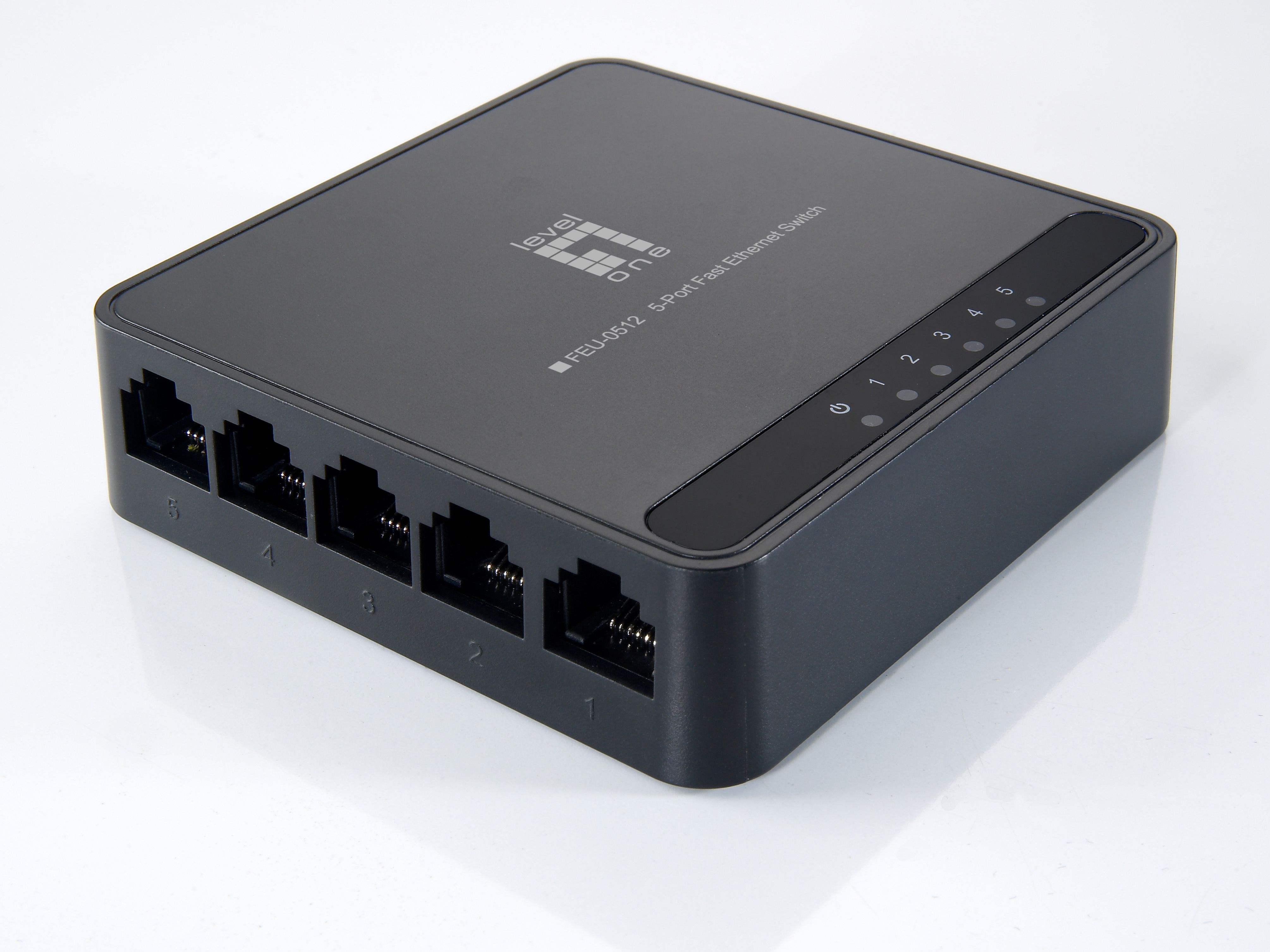 LevelOne FEU-0512 - Switch - unmanaged - 5 x 10/100