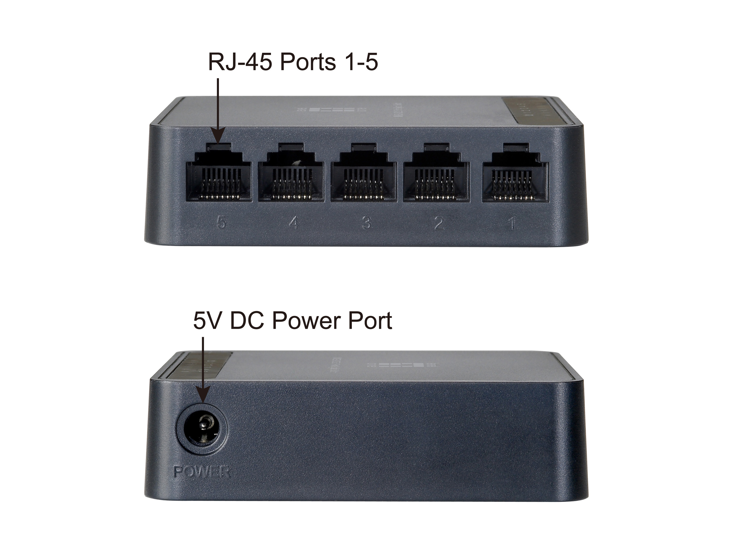 LevelOne FEU-0512 - Switch - unmanaged - 5 x 10/100