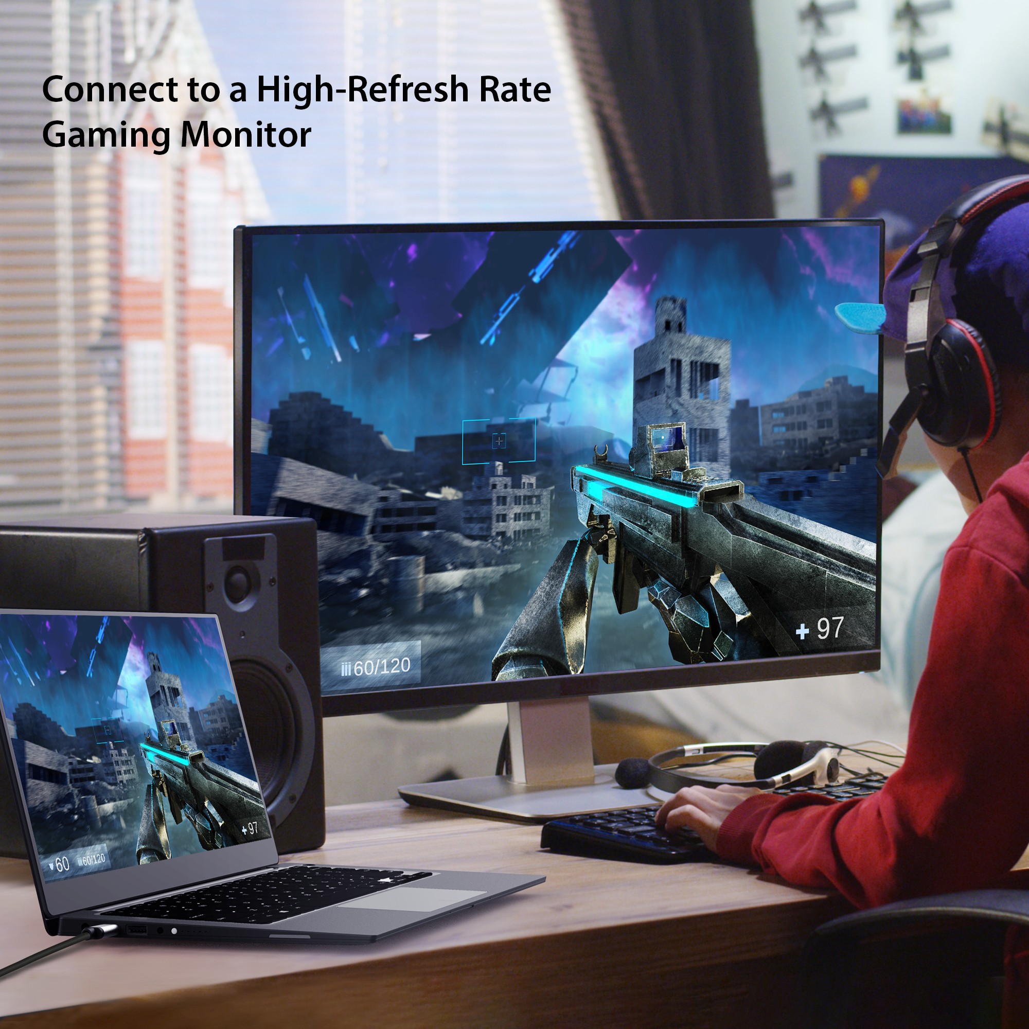 j5create JCC157-N USB-C� to HDMI 2.1 8K Cable
