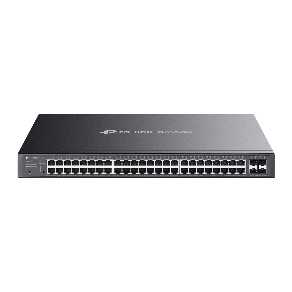 TP-Link Omada SG2452LP commutateur rseau Gr L2/L2+ Gigabit Ethernet (10/100/1000) Connexion Ethernet, supportant lalimentation via ce port (PoE) 1U Noir