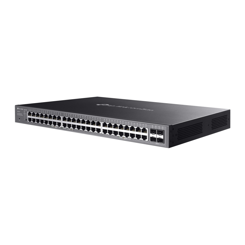 TP-Link Omada SG2452LP commutateur rseau Gr L2/L2+ Gigabit Ethernet (10/100/1000) Connexion Ethernet, supportant lalimentation via ce port (PoE) 1U Noir