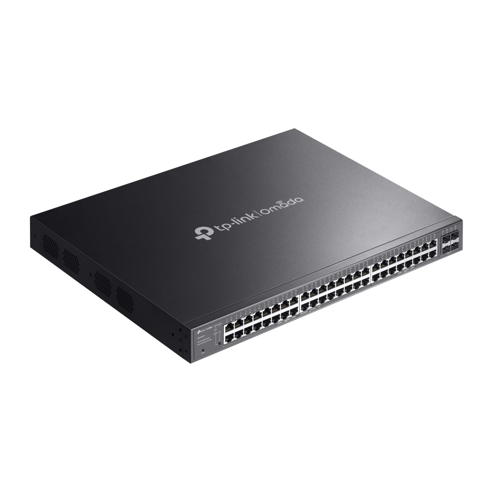 TP-Link Omada SG2452LP commutateur rseau Gr L2/L2+ Gigabit Ethernet (10/100/1000) Connexion Ethernet, supportant lalimentation via ce port (PoE) 1U Noir