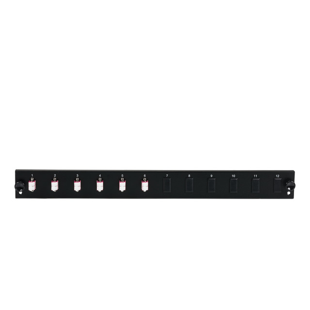 EFB Elektronik SB-FP-6SC-S-OS2 - Rackeinbau - 1U - Grau - Metall - 432 mm - 13 mm