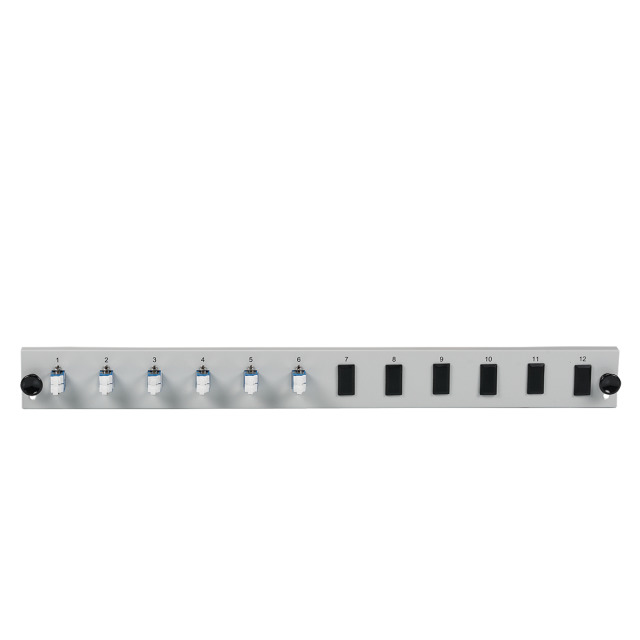 EFB Elektronik SB-FP-6SC-S-OS2 - Rackeinbau - 1U - Grau - Metall - 432 mm - 13 mm