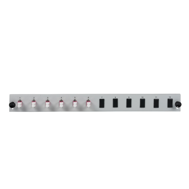 EFB Elektronik SB-FP-6SC-S-OS2 - Rackeinbau - 1U - Grau - Metall - 432 mm - 13 mm