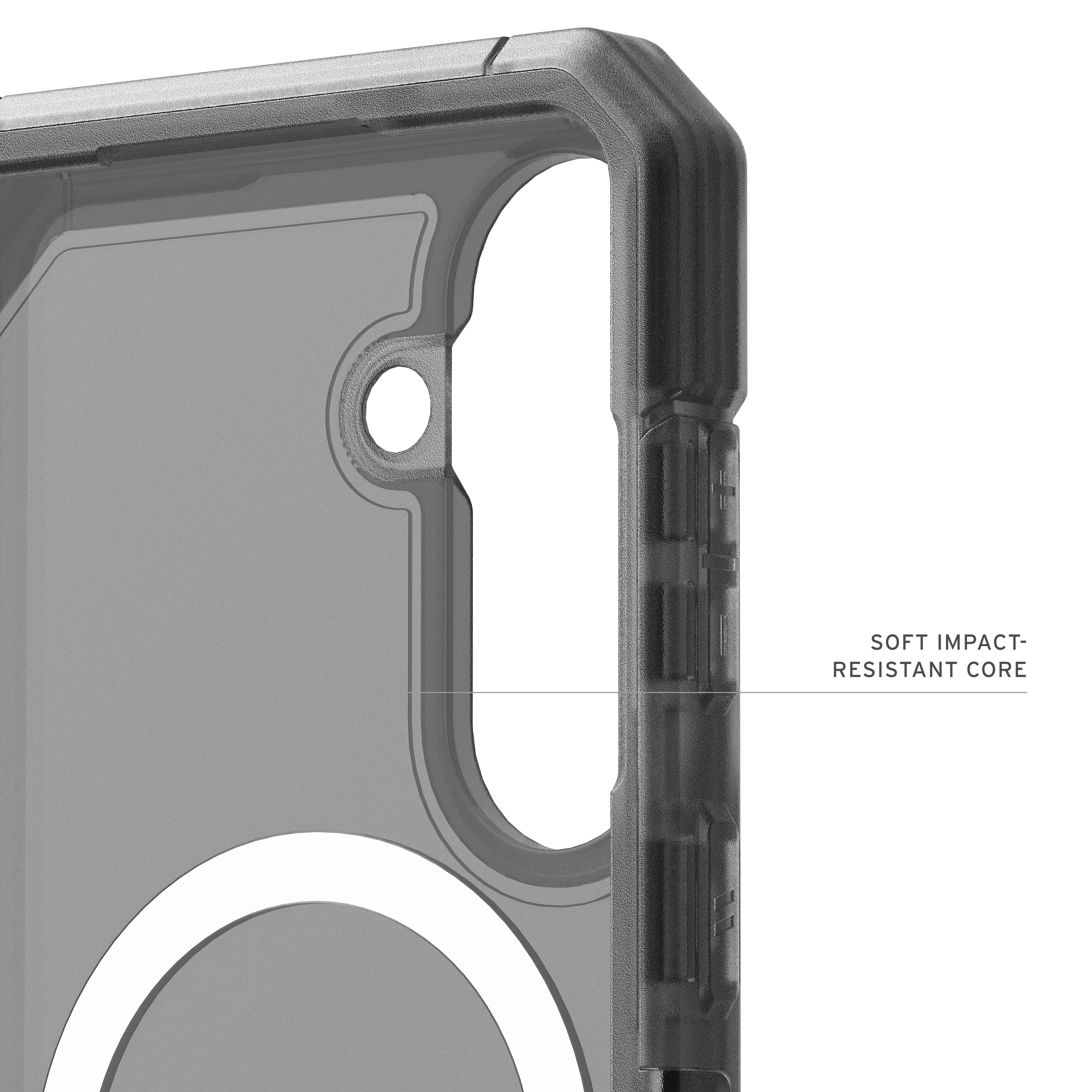 Urban Armor Gear Trooper custodia per cellulare 17 cm (6.7) Cover Cenere