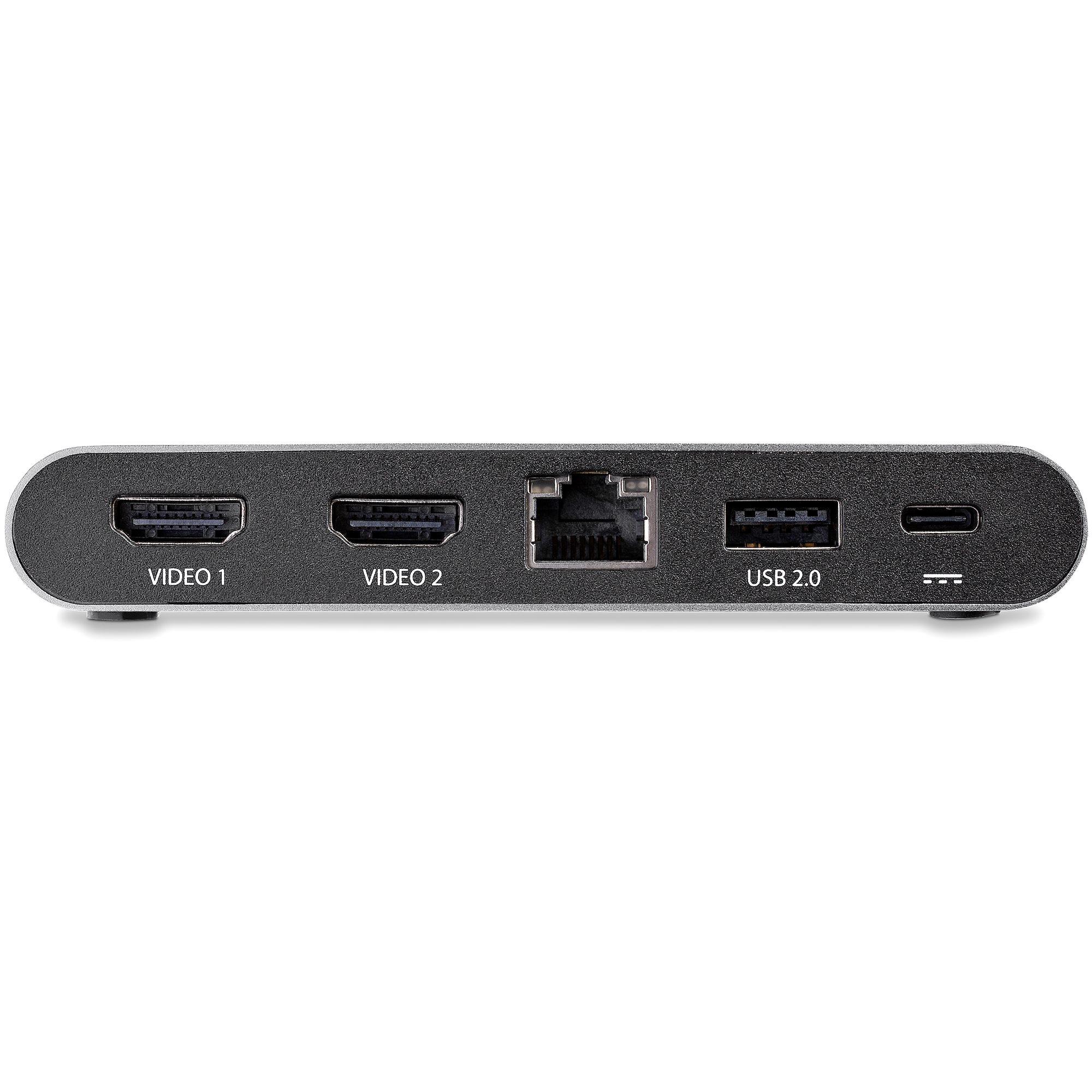 Estación de acoplamiento 7 en 1 USB C Hub Dual HDMI Monitores con 4K 30Hz 2  Puerto HDMI 100W PD USB 3.0 USB 2.0, adaptador de monitor múltiple para