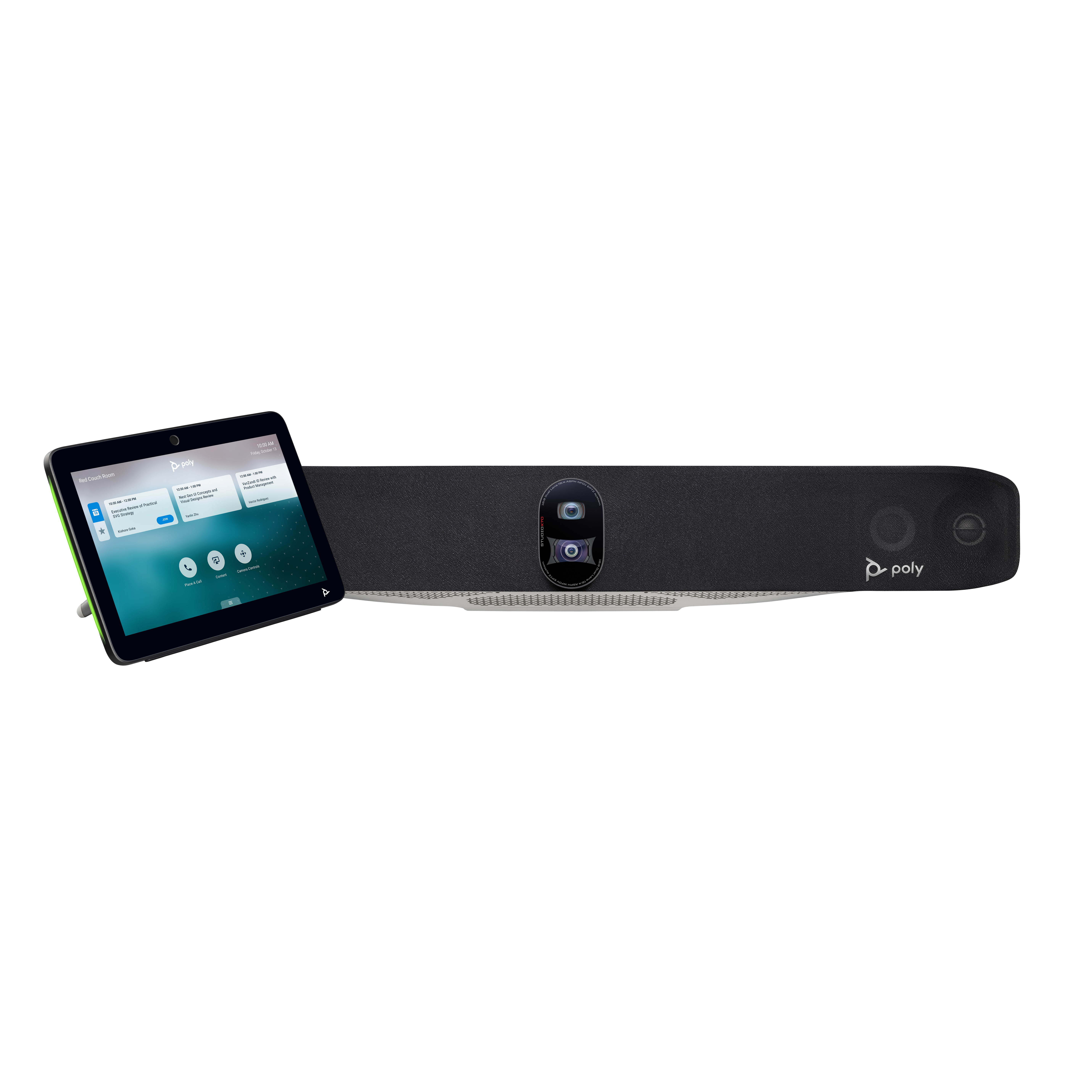 Poly Studio X70 All-In-One Video Bar with TC10 Controller Kit No Radio or Power Cord GSA/TAA