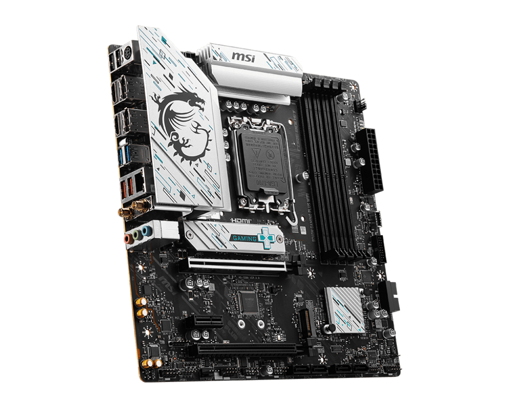 MSI B760M GAMING PLUS WIFI scheda madre Intel B760 LGA 1700 micro ATX