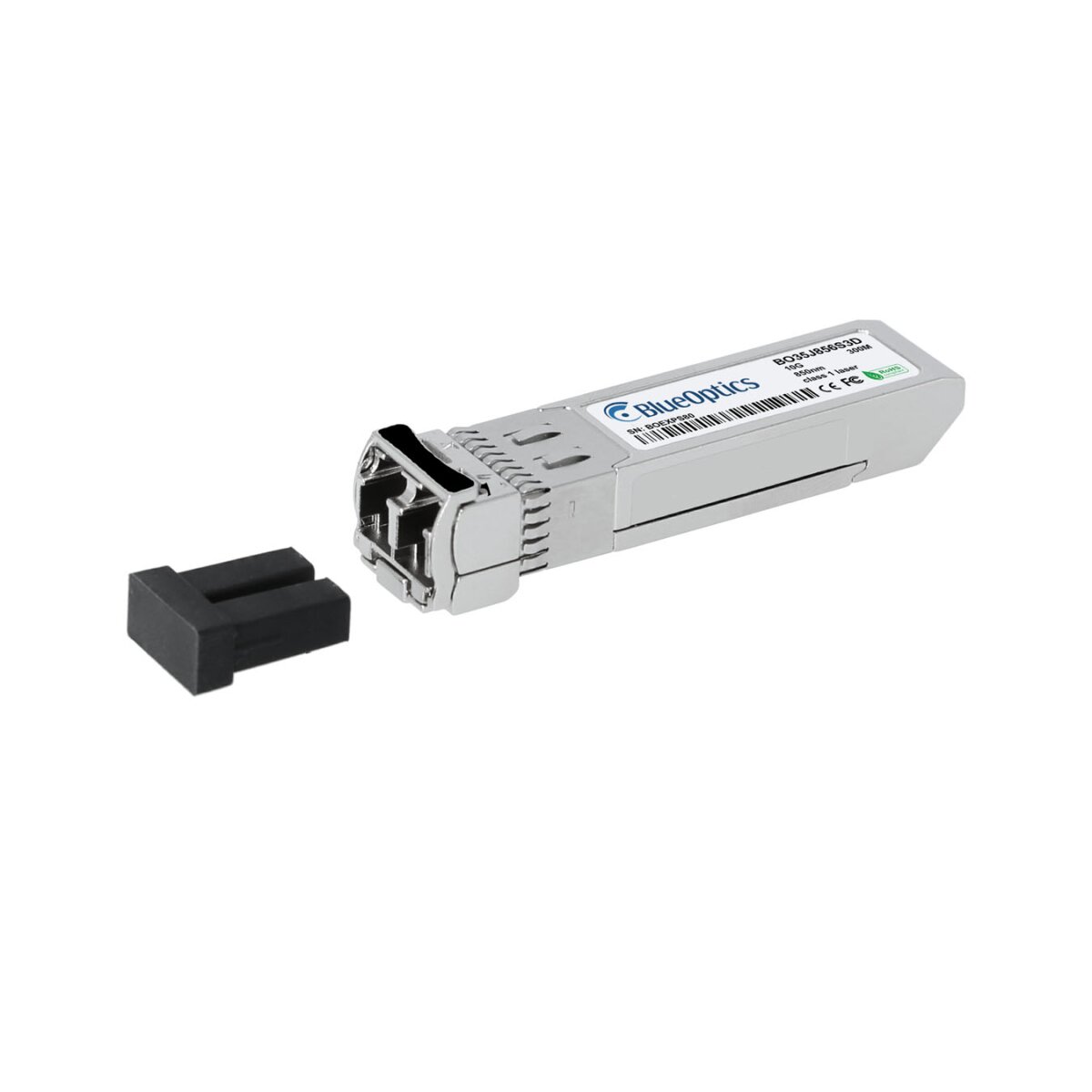 BlueOptics Grandstream F-MM850-300M-10G BlueOptics BO35J856S3D SFP+ Transceiver, 10GBASE-SR, Multimode Fiber, 850nm, 300M