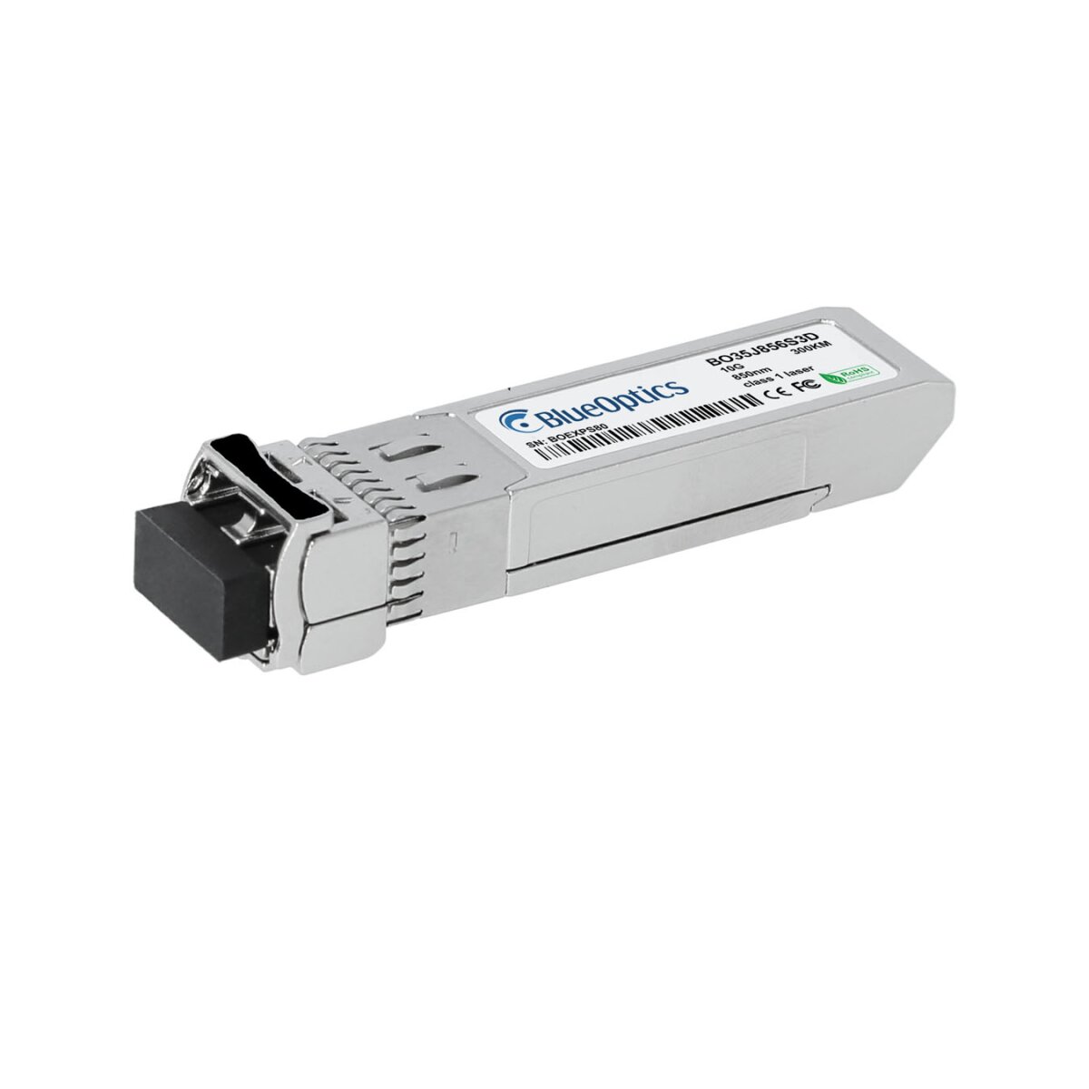 BlueOptics Grandstream F-MM850-300M-10G BlueOptics BO35J856S3D SFP+ Transceiver, 10GBASE-SR, Multimode Fiber, 850nm, 300M