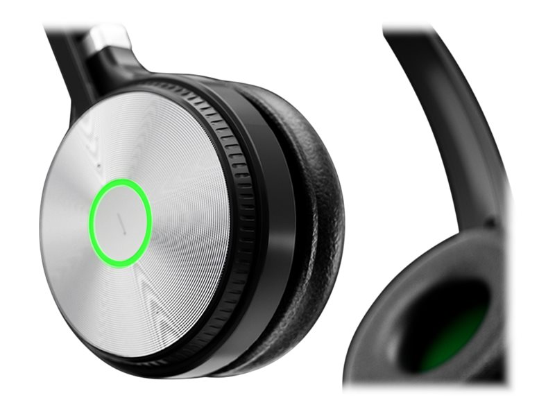 Yealink WH66 Dual UC Auriculares Inalmbrico Diadema Oficina/Centro de llamadas USB tipo A Bluetooth Base de carga Negro